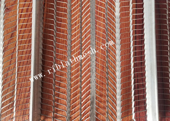 900mm Metal Rib Lath V Type Reinforced Structure In Surface 3m Length